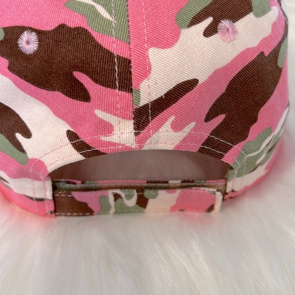 Cotton Denim Ladies Camouflage Cap NEW - Picture 8 of 8